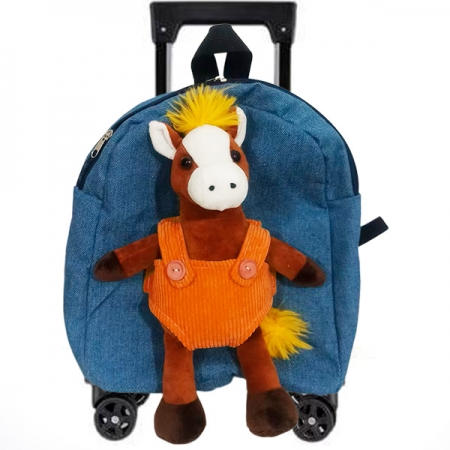 Новогодний подарок Рюкзак на колесах Джинсик Гигант